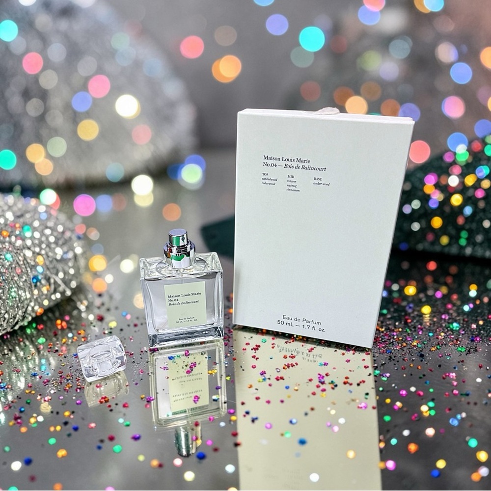 Maison Louis Marie NO.4 Bois De Balincourt Eau de Parfum Spray 1.7 oz New In Box